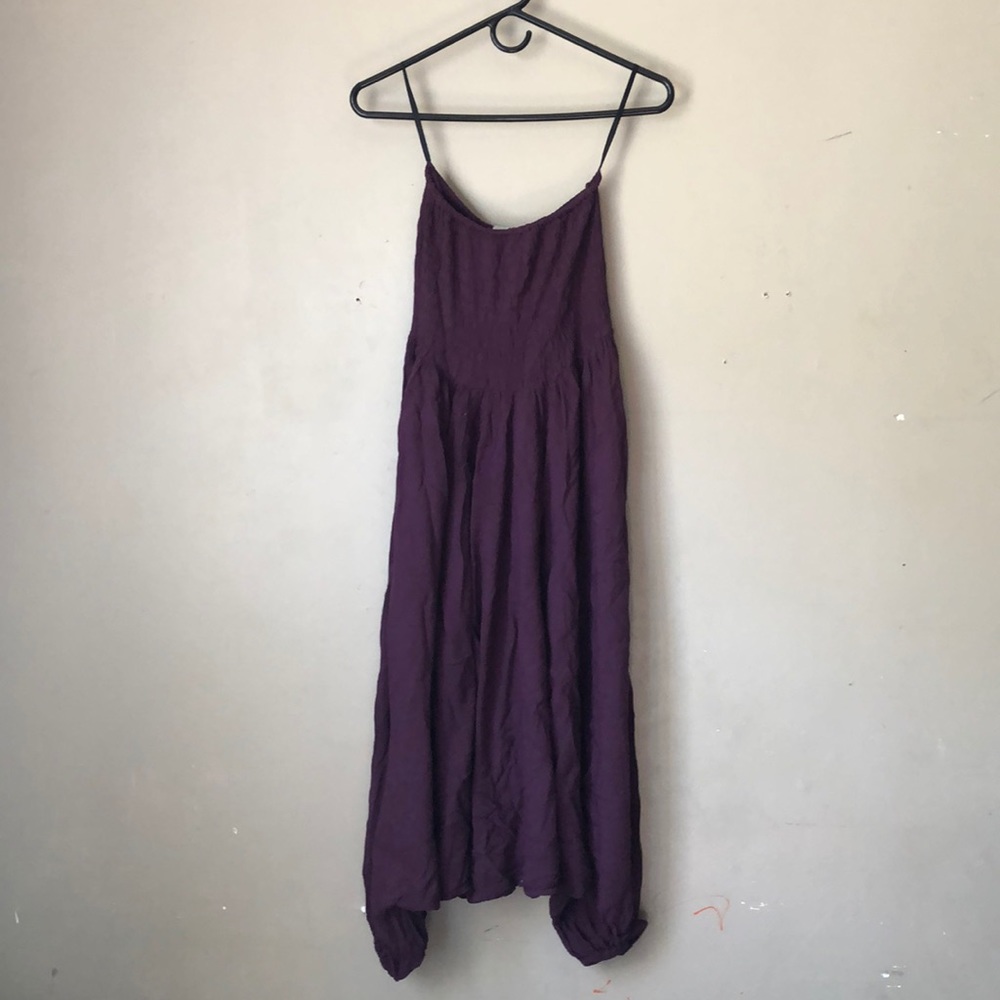 Catwalk Streets Womens Large Purple Romper Dress